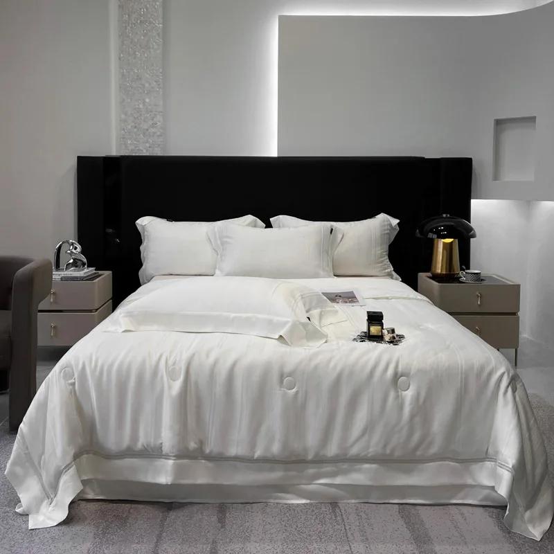 60 лиоцелл-тенсел жаккардовый полый спальный кондиционер тонкое пуховое двойное летнее одеяло