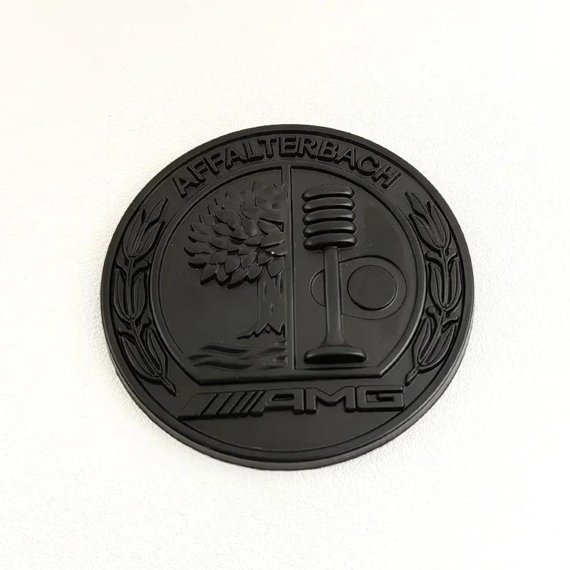 Автомобильная наклейка для Benz 6,5 см Логотип Яблоня Металлическая эмблема AMG Задняя стойка C Боковой значок для Mercedes Benz A C E GLA GLC GLE Sti