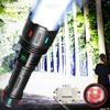 8800LM White Laser Super Powerful Flashlight Rechargeable Torch Light High Power LED Flashlights LED Lantern