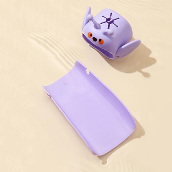 Детский удлинитель для крана Мультяшная форма пчелы Конструкция с двойным интерфейсом Брызгозащищенный удлинитель для крана Гаджет для ванной