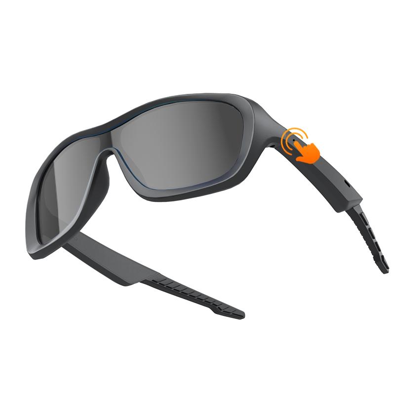 S3 Windproof Snow Sports Smart Audio Glasses, Photochromic UV Protection Anti Glare Touch Control Sunglasses