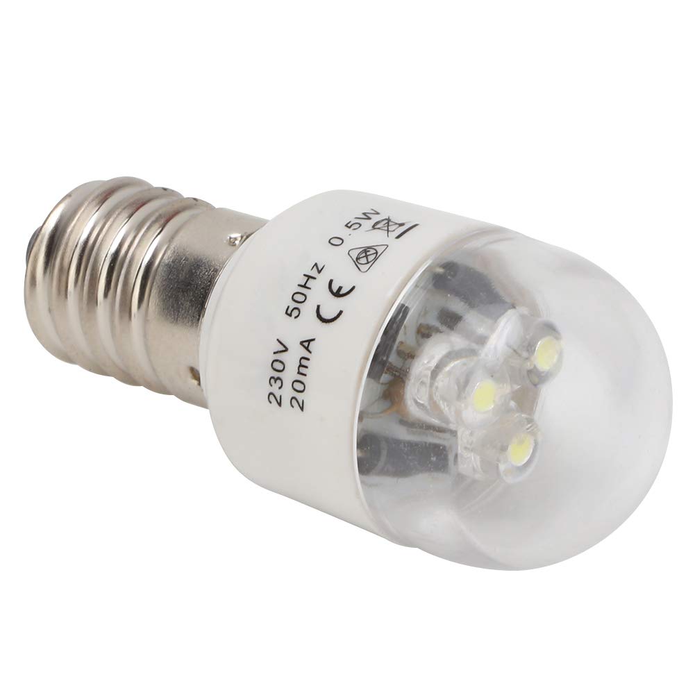 Sewing Machine LED Bulb, Multifunctional Household Sewing Machine LED Work Light Bulb 0.5W Energy Saving Lamp LED Bulb