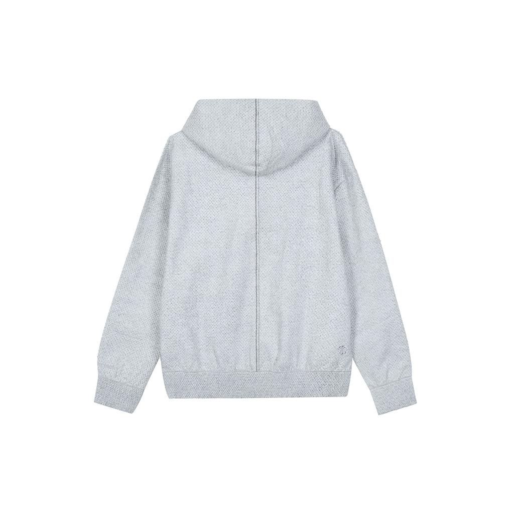 Nike Сплошной цвет, свободная толстовка с капюшоном и длинными рукавами, мужские топы, светло-серый DX4303-084