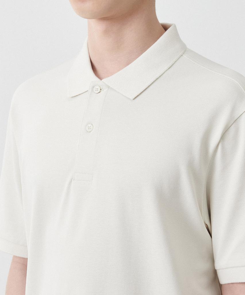 MUSINSA STANDARD [Cooltandard] Pique Polo Shirt [Cream]