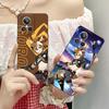 Game GI Gorou Mobile Phone Case for Realme GT 8 Neo Pro C75 73 71 C67 65 C55 53 C35 31 C20 15 Colorful Printing Cover Luxury
