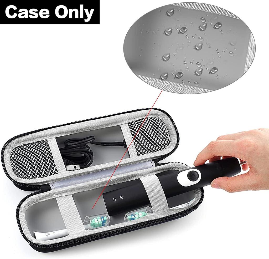 Чехол GWCASE, совместимый с электрической дорожным чехлом Philips Sonicare ProtectiveClean, насадкой и принадлежностями 4100/5100/6100, держателем,
