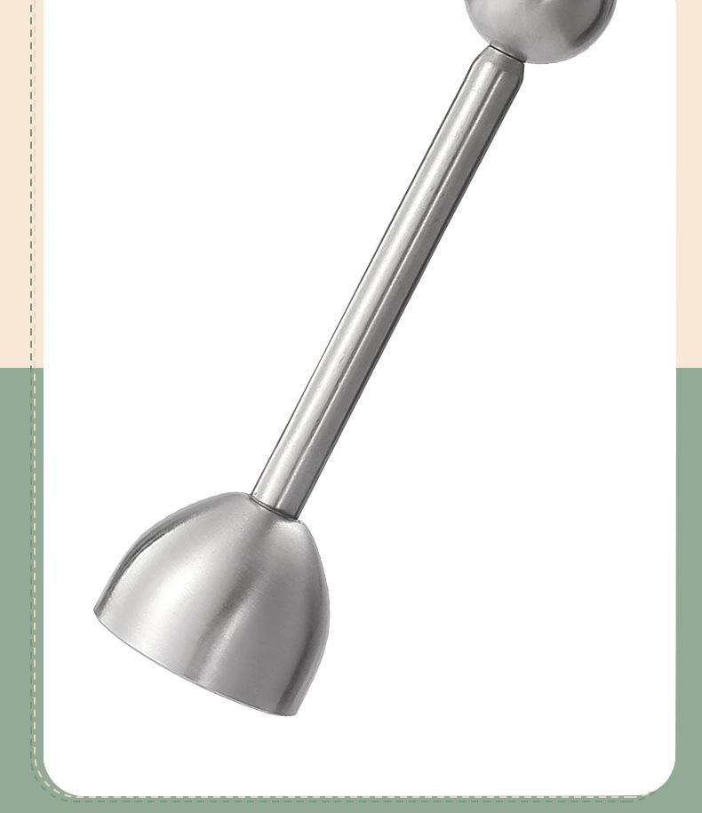 Stainless Steel Eggshell Cutter and Piercer - Fancy Egg Cracker Gadget