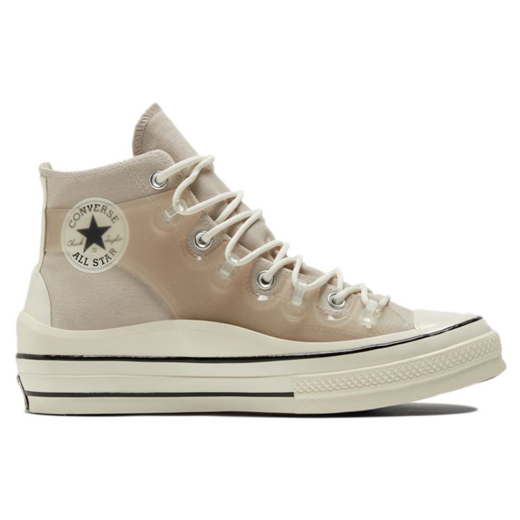 Converse Chuck 70 Utility High Hybrid Function — кроссовки унисекс со шнурками Brown Egret Black 171656C