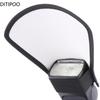 2-in-1 Silver/White Camera Flash Diffuser Double-sided Flash Softbox Photo Light Reflector For Cameras difusor flash