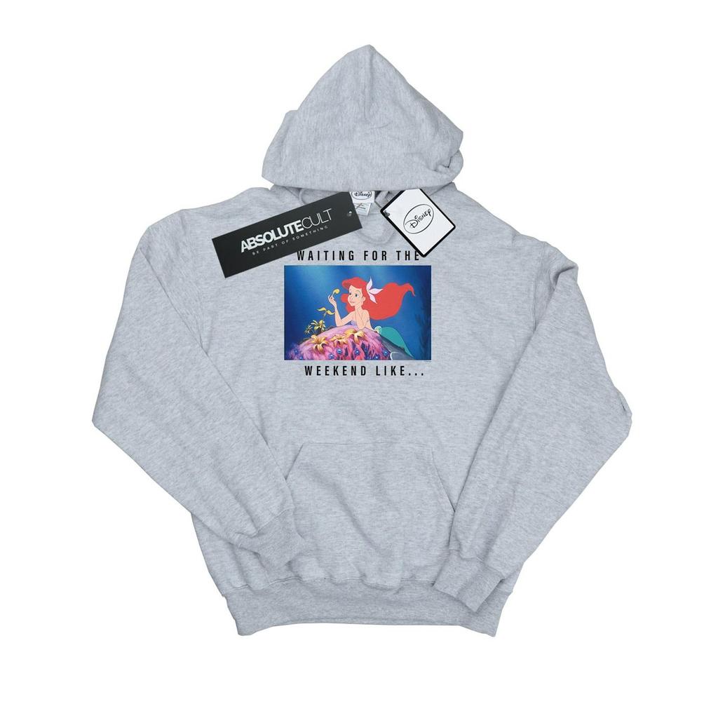 Disney Princess Boys Ariel Waiting For The Weekend Hoodie