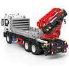 MOULD KING 17063 Technical Car Building Block Remote Control Truck Mounted-Crane Model Assembly Brick Toys Kids Christmas Gift