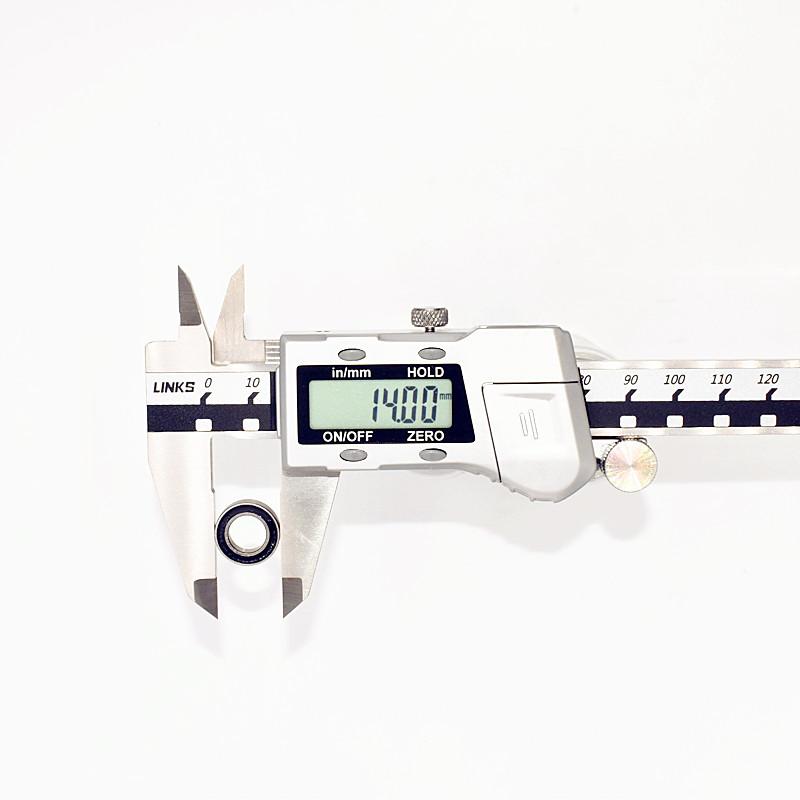 Миниатюрный подшипник MR148RS 10 шт. 8*14*4(мм) хромированная сталь резина герметичная