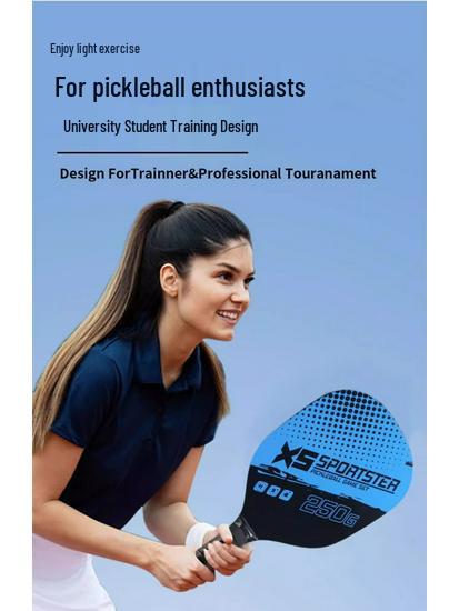 Набор ракеток для пиклбола: 2 деревянные ракетки, 4 мяча, 1 сумка - Полный набор для пиклбола