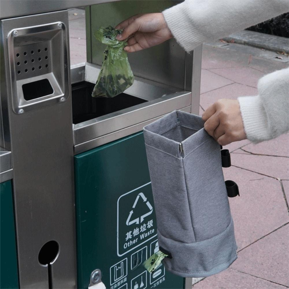 Водонепроницаемый Совок-Пакет для Собачьих Экскрементов с Крючком, Оксфордский Держатель для Пакетных Отходов Собак и Кошек