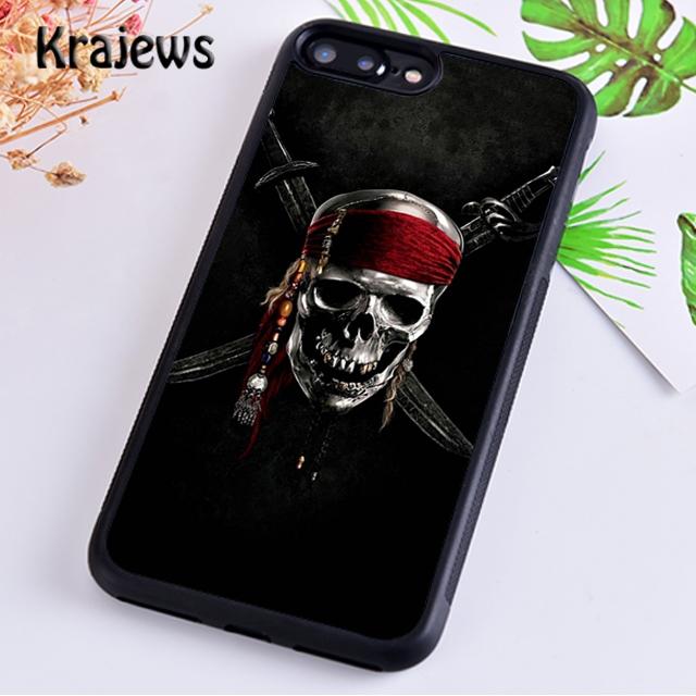 Pirate Skull Cross Bones Printed For iPhone 17 Air 16 Phone Case Cover 15 14 plus 12 13 pro max Fundas
