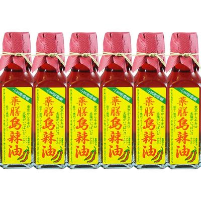 Ogasawara Fruit Garden Yakuzenjima Масло чили, 120 мл, набор из 6 бутылок