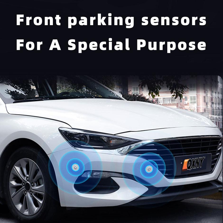 Профессиональный комплект датчиков парковки спереди автомобиля, система помощи водителю парктроника, громкость зуммера, регулируемая, универсальная