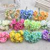 6Pcs Artificial Silk Fake Flowers Floral Wedding Bouquet Party Home Decoration Decor