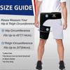 Hip Brace For Sciatica Pain Relief Hamstring Compression Sleeve Groin Brace Si Belt Adjustable Support For Si Joint, Sciatic Nerve, Hip Replacement