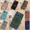 Mandala Flower Totem For Huawei Nova 5T 9 10 SE 7i 8i 11i 12i Y73 Y90 Y70 Y72 Y61 Y91 P60 Pro P40 P30 Lite Case