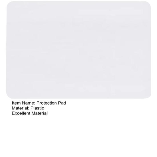 Transparent Dinner Table Placemat Heat Resistant Easy To Clean Scratch-resistant Reusable Protective Placemats