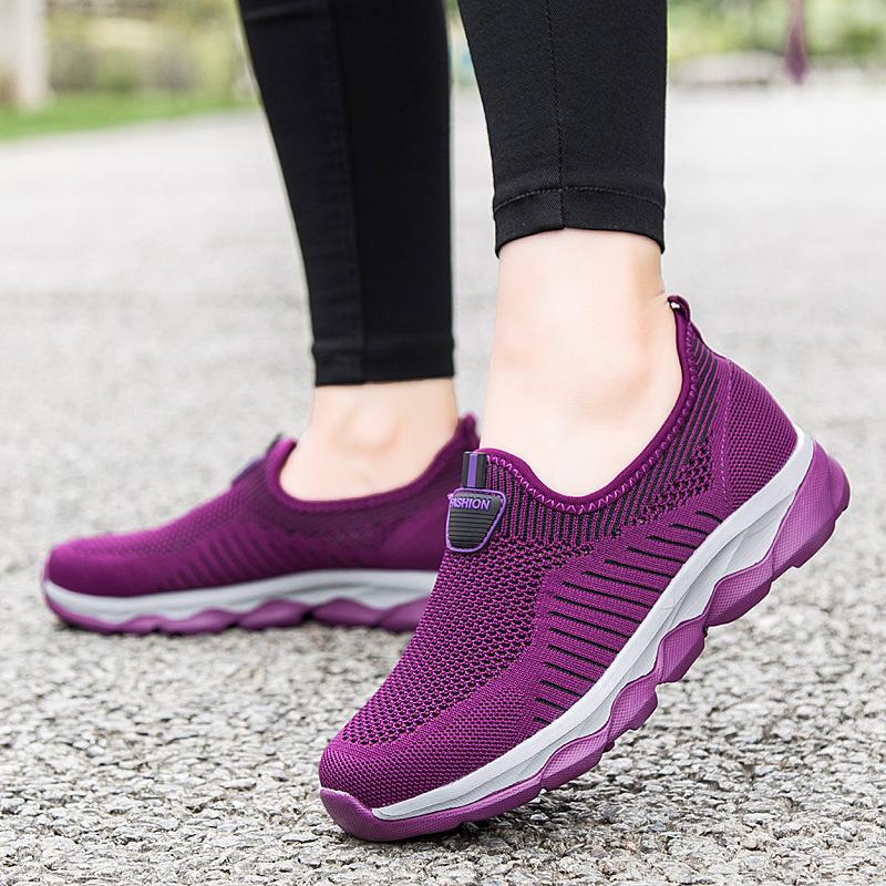 Модные профессиональные пожилые здоровые туфли для ходьбы противоскользящие мужские мокасины устойчивые мягкие носки уличные туфли на плоской подошве прочные кроссовки для мужчин