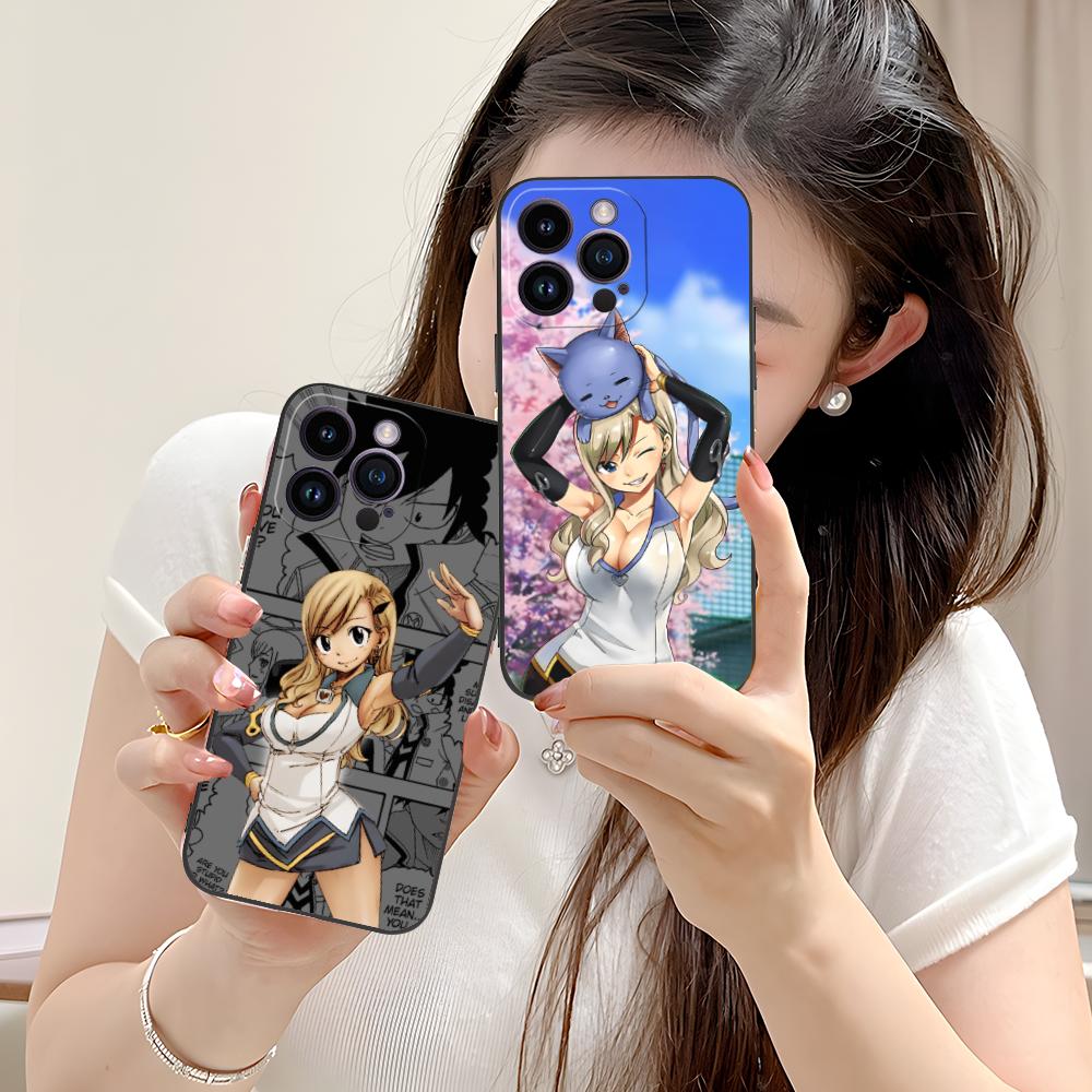 Чехол для телефона Edens Zero Ребекка для iPhone 17 16 15 14 13 12 11 X XR XS 8 7 Air Pro Max Plus Mini Мягкий ТПУ Ударопрочный Чехол