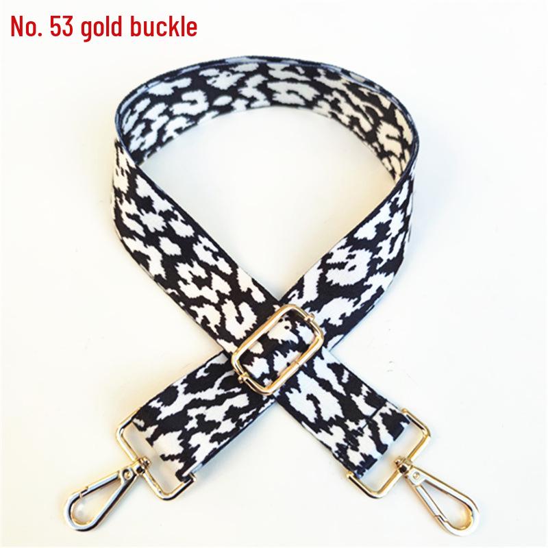 Colorful Ethnic Leopard Print Crossbody Bag Strap - Extended & Widened Replacement for Women's Shoulder Bags