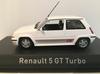 Norev scale Renault 5 GT Turbo 1989 White Finished Product 1/43