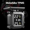 Мотоциклетная TPMS Точный монитор температуры Многофункциональный ЖК-экран Система контроля давления в шинах Мотоциклетные аксессуары