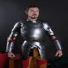 Handcrafted 16th Century Medieval Plate Cuirass with , Knight Inspired Collectible Display Armor, Combat Plate Armor Suit
