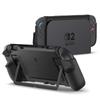 Spigen Switch2 Case Grip Dock Compatible Protective Cover Switch2 Case Dual Grip ACS09310 (Black)