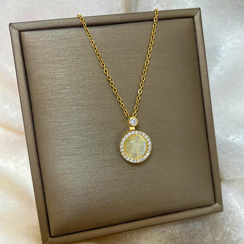 Позолоченная медь 18 карат, цепочка на ключицу с дизайном абака, тыквы-горлянки и лебедя.