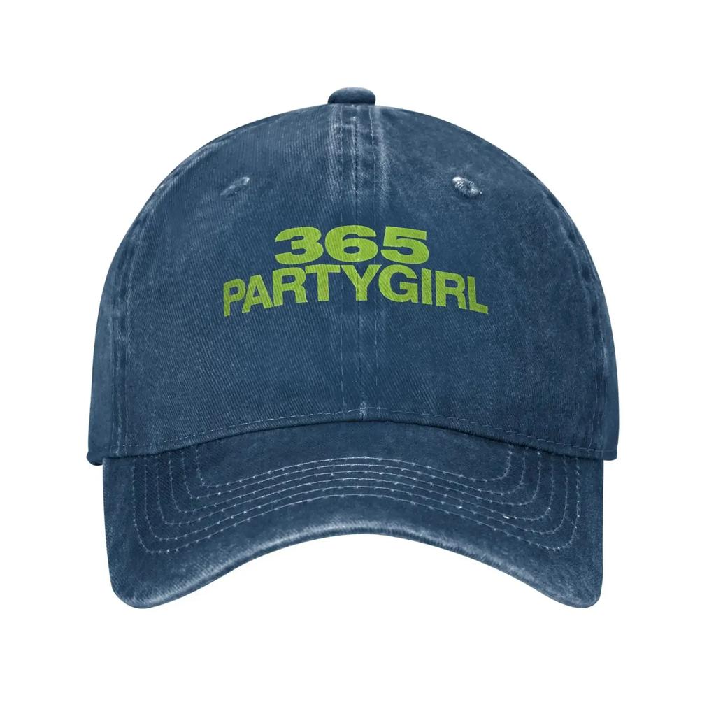Baseball Cap 365 Party Girl Summer Vintage Trucker Hat Charli XCX Men Women Print Outdoor Sports SunProof Baseball Caps