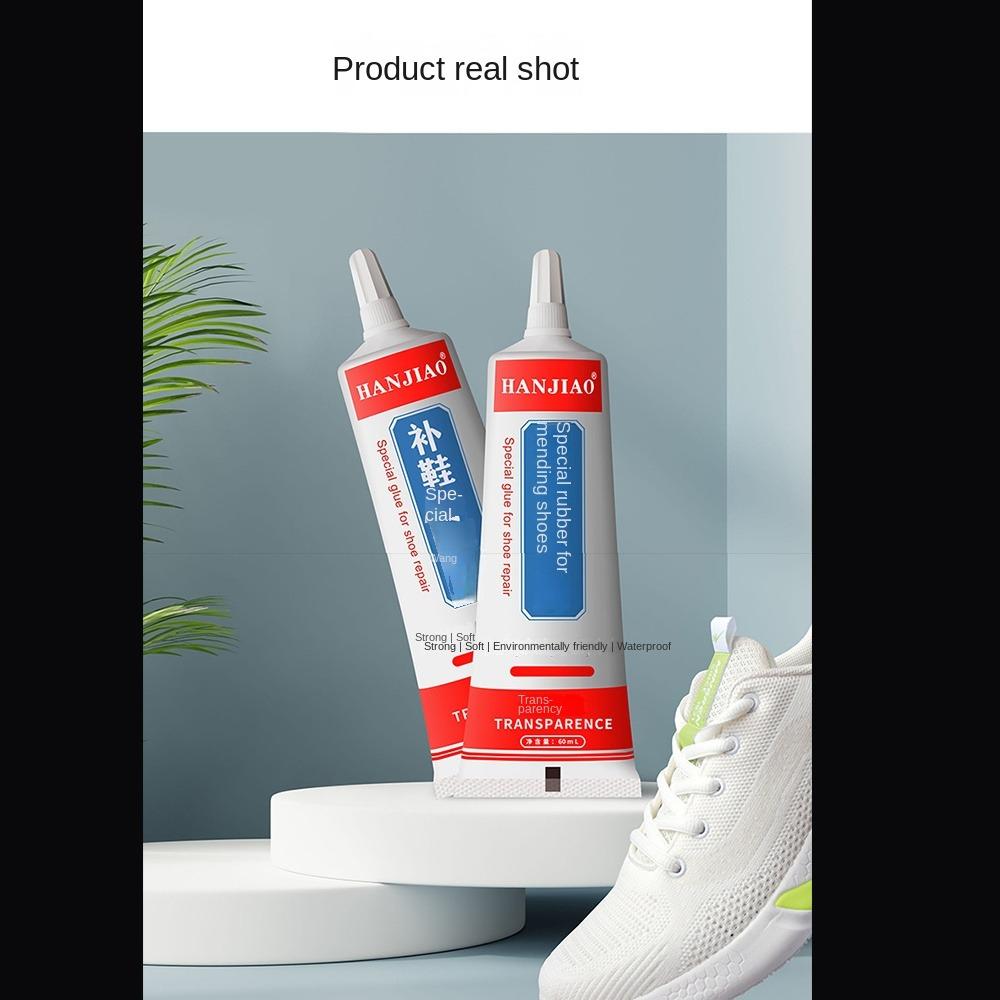 60ML Adhesive Worn Shoes Adhesive Waterproof Shoes Repairing Glue Mending Liquid Tool  Boot Sneakers