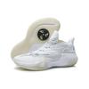 Li Ning Fast Wind Non-Slip Wear-Resistant Mid-Top Basketball Shoes Men Basketball Shoes White ABPR061-5