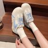 2025 Женская Ранняя Весна Новые Внутреннее Увеличение Пухлая Большая Голова Повседневные Все-сочетаемые Спортивные Женские Кеды