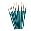 11Pcs Detail Paint Brush Set Miniature Paint Brushes Small Fine Tip Paintbrushes for Acrylic Watercolor Oil Craft Models
