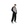 Anta Basketball Series Letter Comfortable Loose Casual Pants Men Bottoms Basic-Black 952441301-3