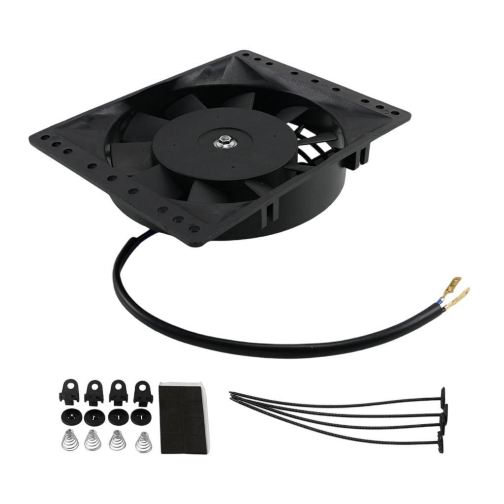6 Inch Radiator Cooling Fan Slim Compact 12V 80W Electric for Auto