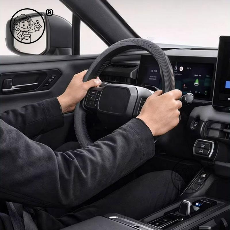 Для Toyota RAV4 XA60 2026 2027 Чехол на руль автомобиля силиконовый Кожаный Нескользящий Аксессуары для интерьера авто