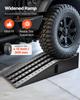 Car Ramps, 2 PCS 5897 kg GVW Capacity, 155 mm Lift Height, Portable High Profile Car Service Ramps for Home Garage Maintenance and Oil Changes, Heavy