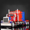 1/24 Peterbilt 389 Седельные тягачи Грузовик Сплав Американский Мускул Грузовик Модель Игрушка Литой Металл Звук и Свет Машина Игрушка для Детей Транспортное средство