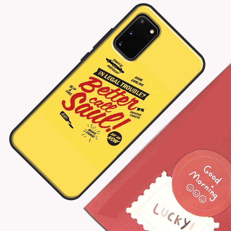 Чехол для телефона 'Лучше звоните Солу' для Samsung Galaxy S26 S25 S24 S20 S21 S22 S23 Ultra S10 Plus S25 FE Защитный корпус