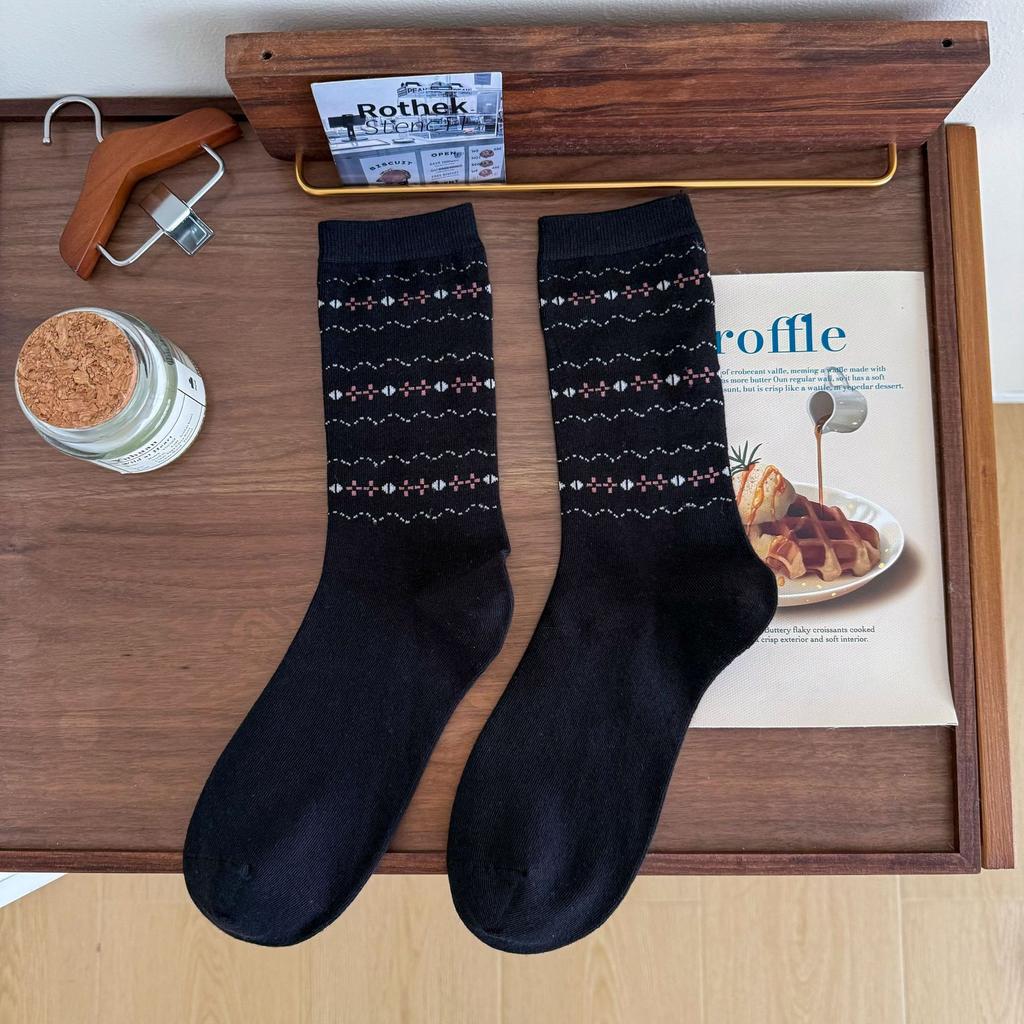 Белые гольфы до середины голени, стиль бантик любовь, носки из хлопка с подвернутым краем, корейский студенческий стиль