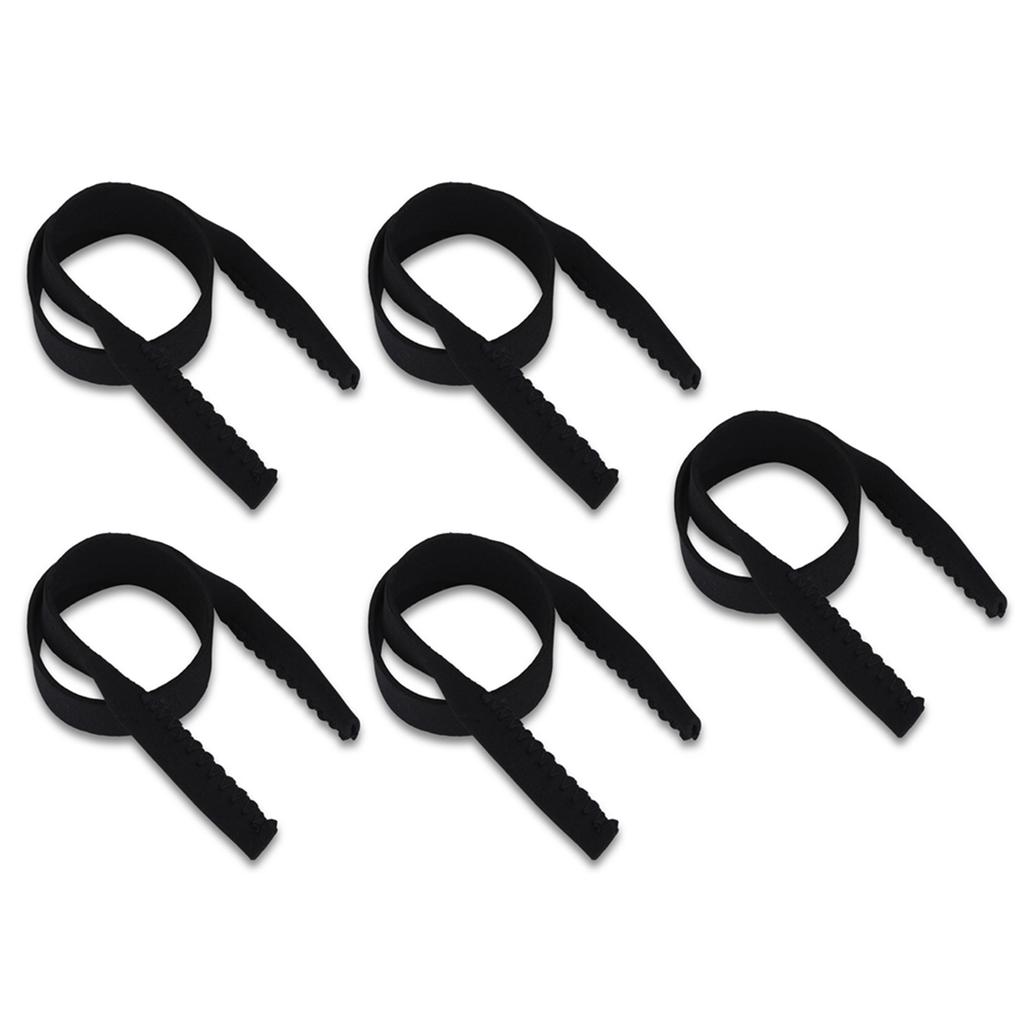 5 шт., спортивные очки, эластичный шейный ремешок, фиксатор, шнур, цепочка, ремешок для очков