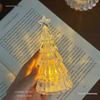 Настольная ночная лампа "Рождественская елка со звездой": Праздничная Атмосферная Лампа и Светящееся Украшение для Декора Нового Года и Весеннего Праздника.