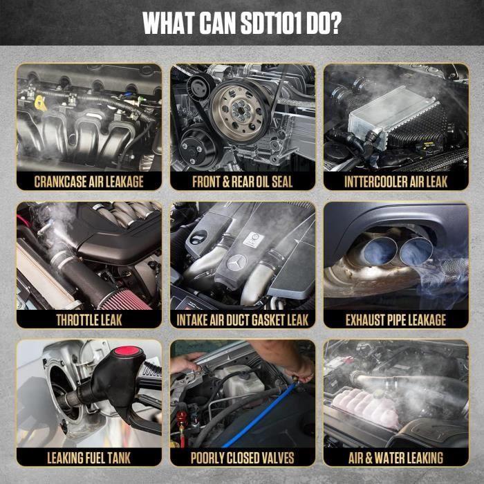 Détecteur de fuite - AUTOOL - SDT101 - EVAP - Filaire - Jaune