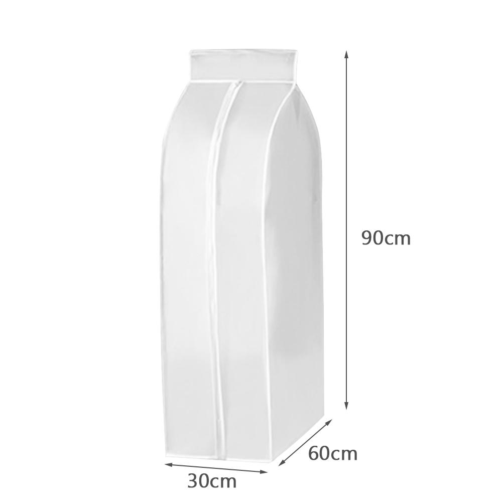 3D молния пылезащитный чехол для одежды хранение одежды гардероб костюм сумки шкаф вешалки чехол для одежды пылезащитный мешок подвесной органайзер 1 шт