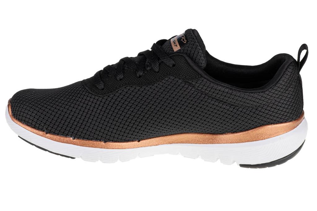 Skechers Flex Appeal 3.0 - First Insight, женские черные кроссовки